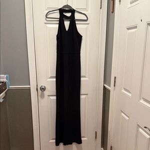 Bar III Black Halter Jumpsuit